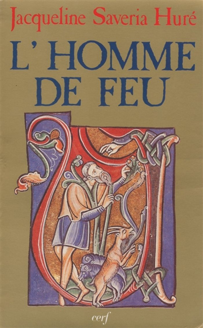 Couverture du livre « L'HOMME DE FEU » de Saveria Hure Jacquel, librairie Les Contes Infusés à Corte