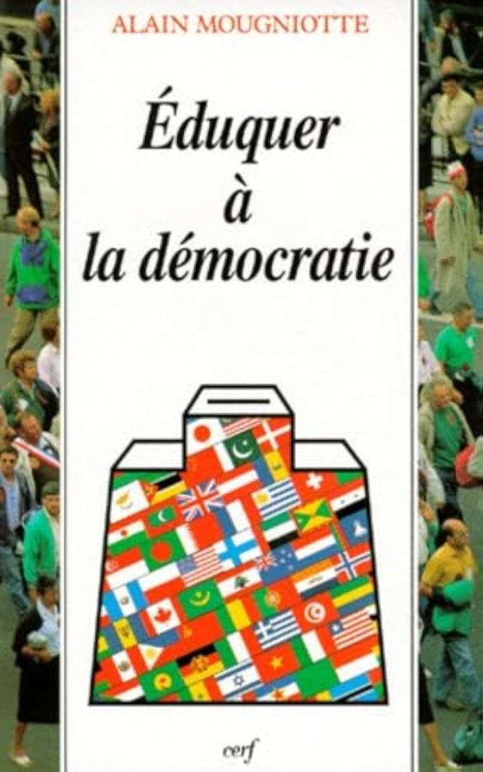Couverture du livre « EDUQUER A LA DEMOCRATIE », librairie Les Contes Infusés à Corte