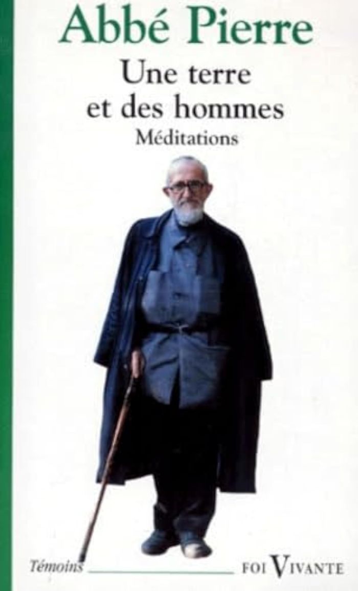 Couverture du livre « UNE TERRE ET DES HOMMES - MEDITATIONS » de Pierre Abbe, librairie Les Contes Infusés à Corte