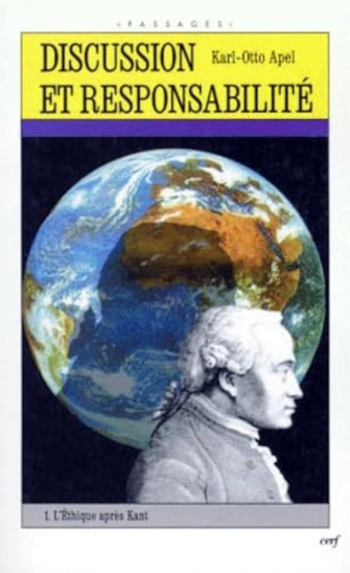Couverture du livre « DISCUSSION ET RESPONSABILITE TOME 1 : L'ETHIQUE APRES KANT » de Karl-Otto Apel, librairie Les Contes Infusés à Corte