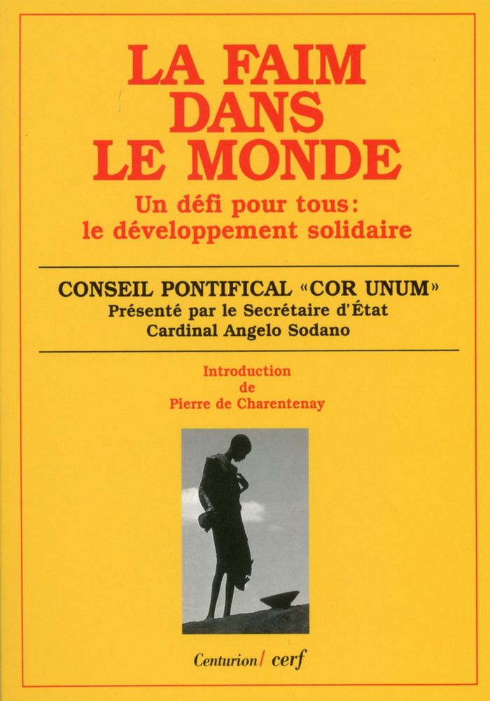 Couverture du livre « LA FAIM DANS LE MONDE » de Cons Ponti Cor Un., librairie Les Contes Infusés à Corte