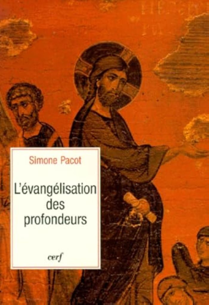 Couverture du livre « L'EVANGELISATION DES PROFONDEURS » de Simone Pacot, librairie Les Contes Infusés à Corte