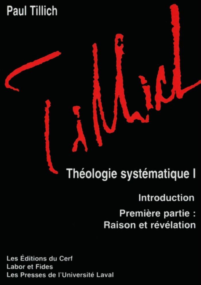 Couverture du livre « THEOLOGIE SYSTEMATIQUE - TOME 1 » de Paul Tillich, librairie Les Contes Infusés à Corte