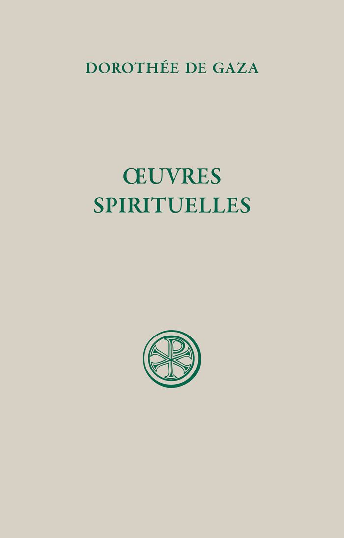 Couverture du livre « SC 92 OEUVRES SPIRITUELLES » de De Gaza Dorothee, librairie Les Contes Infusés à Corte