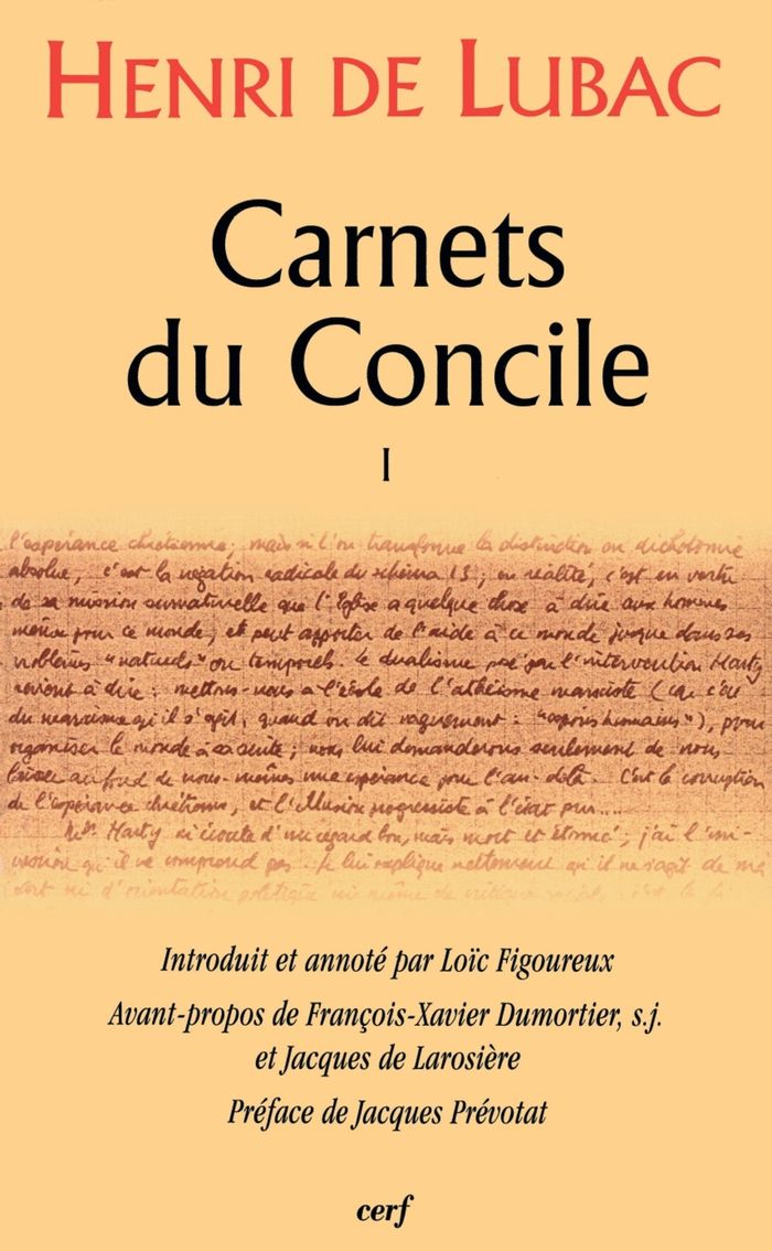 Couverture du livre « CARNETS DU CONCILE TOME 1 », librairie Les Contes Infusés à Corte