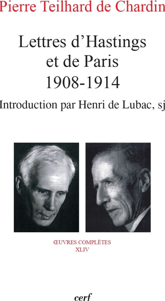 Couverture du livre « LETTRES D'HASTINGS ET DE PARIS 1908-1914 » de Lubac Henri De, librairie Les Contes Infusés à Corte