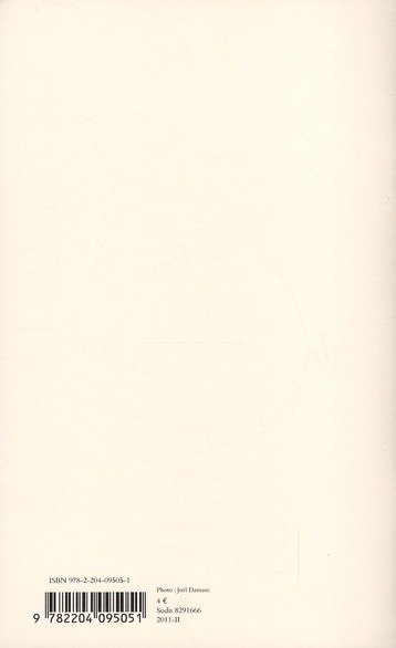 Quatrième de couverture de « LA JOIE »