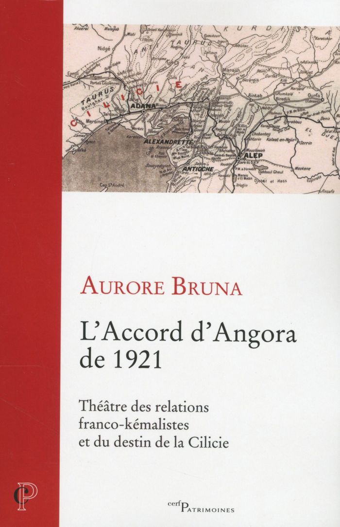 Couverture du livre « L'ACCORD D'ANGORA DE 1921 » de Aurore Bruna, librairie Les Contes Infusés à Corte