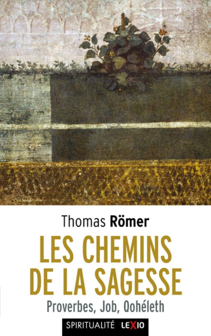 Couverture du livre « Les chemins de la sagesse : Proverbes, Job, Qohéleth » de Thomas Römer, librairie Les Contes Infusés à Corte