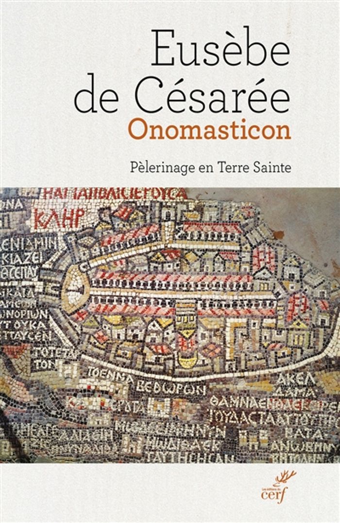 Couverture du livre « ONOMASTICON » de Eusebe De Cesaree, librairie Les Contes Infusés à Corte