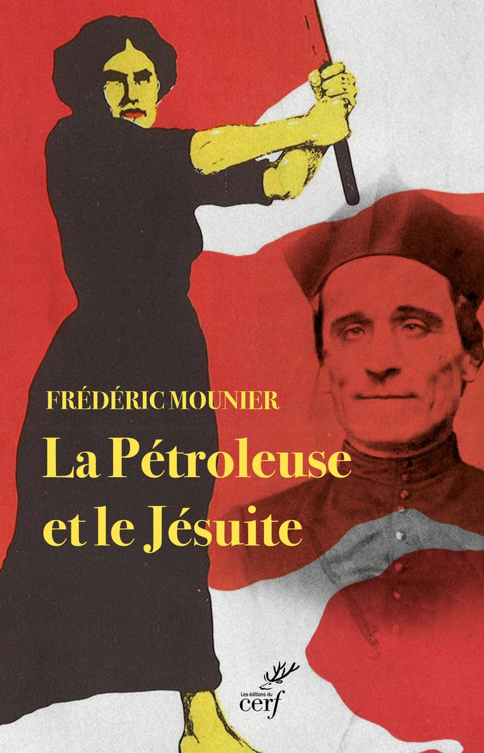 Couverture du livre « La pétroleuse et le Jésuite » de Frédéric Mounier, librairie Les Contes Infusés à Corte