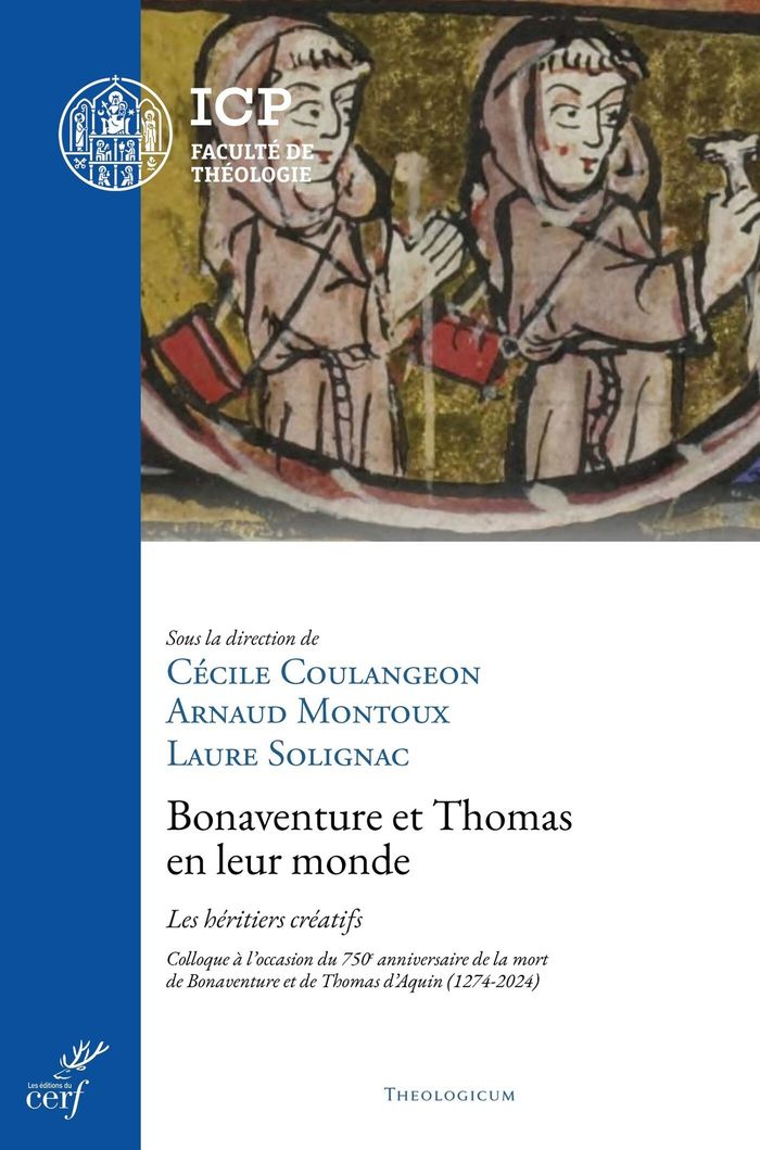 Couverture du livre « Bonaventure et Thomas en leur monde : les héritiers créatifs » de Cécile Coulangeon, librairie Les Contes Infusés à Corte