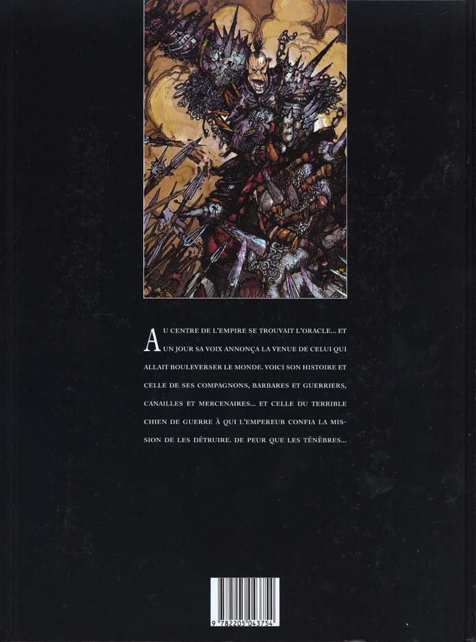 Quatrième de couverture de « LES CHRONIQUES DE LA LUNE NOIRE - TOME 1 - LE SIGNE DES TENEBRES »