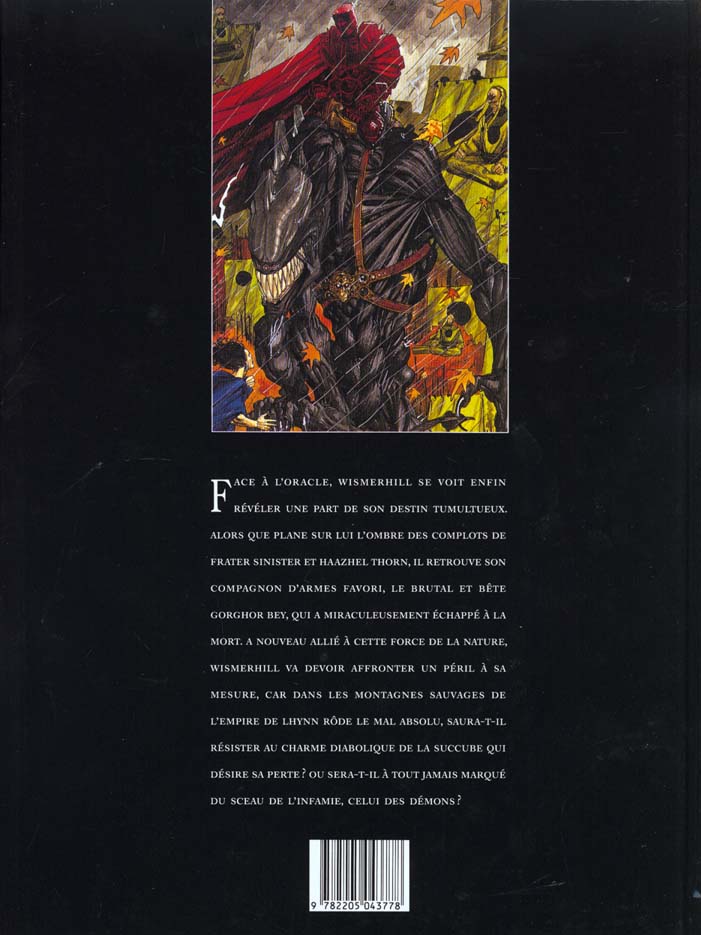 Quatrième de couverture de « LES CHRONIQUES DE LA LUNE NOIRE - TOME 3 - LA MARQUE DES DEMONS »