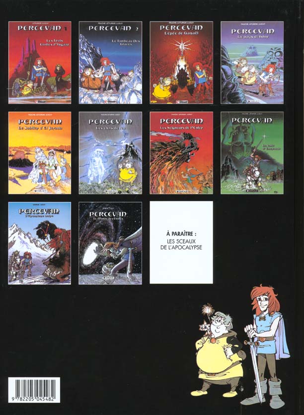 Quatrième de couverture de « PERCEVAN - TOME 10 - LE MAITRE DES ETOILES »