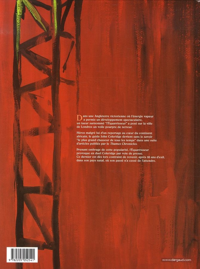 Quatrième de couverture de « LE MERIDIEN DES BRUMES - TOME 1 - AUBES POURPRES »