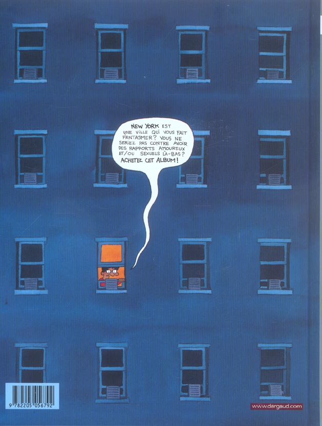 Quatrième de couverture de « No sex in New York »