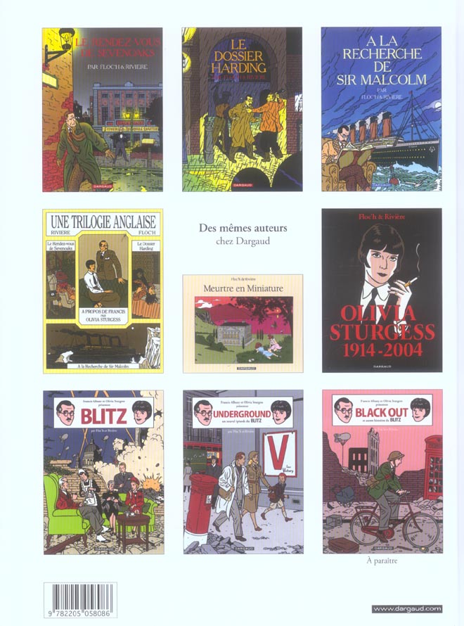 Quatrième de couverture de « BLITZ - UNDERGROUND »