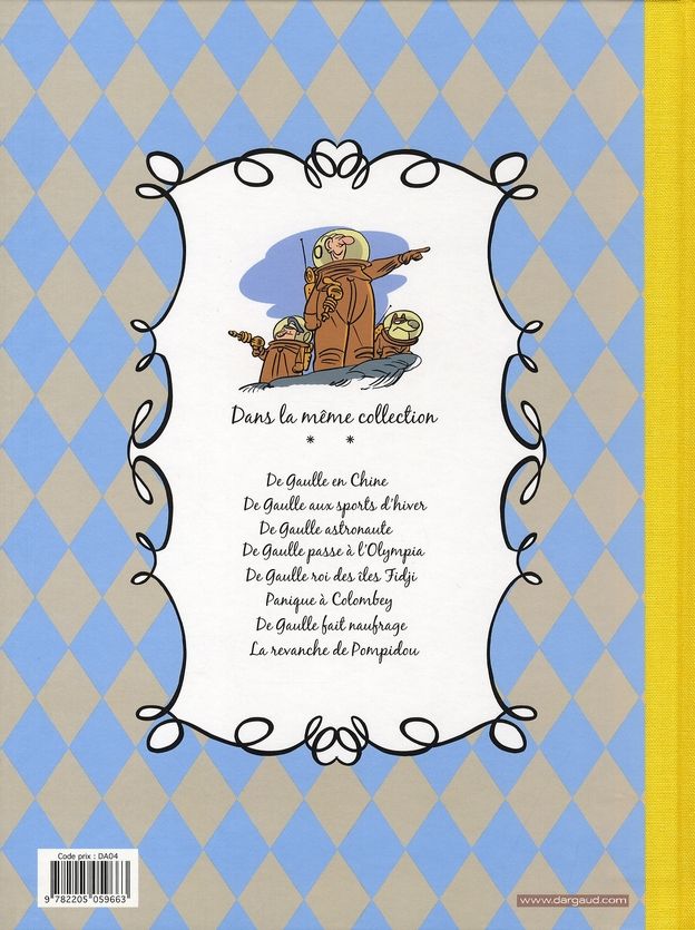 Quatrième de couverture de « DE GAULLE - T01 - DE GAULLE A LA PLAGE »