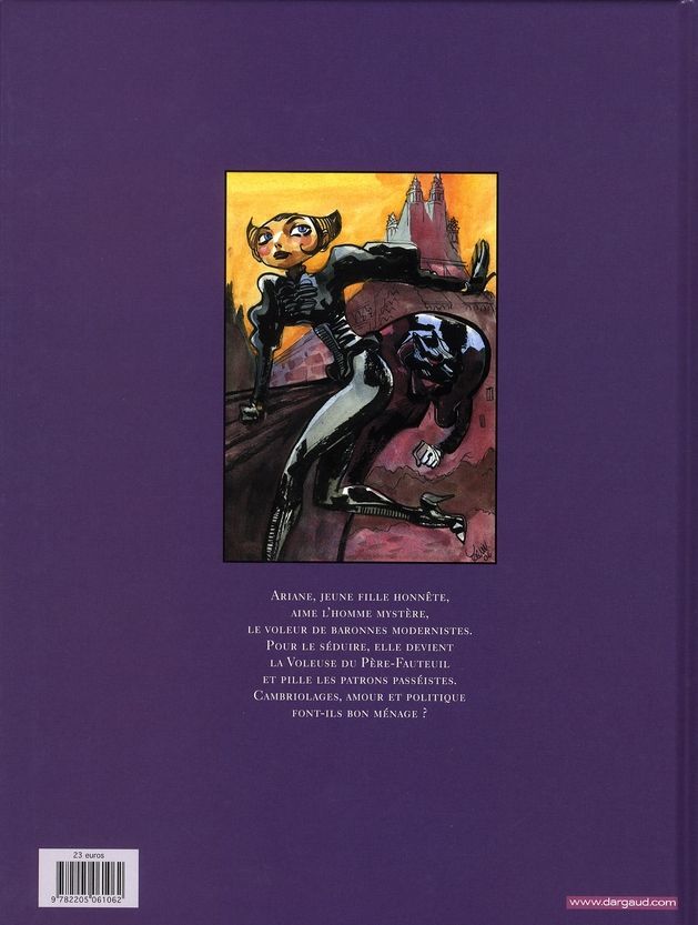 Quatrième de couverture de « LA VOLEUSE DU PERE FAUTEUIL - INTEGRALE COMPLETE »