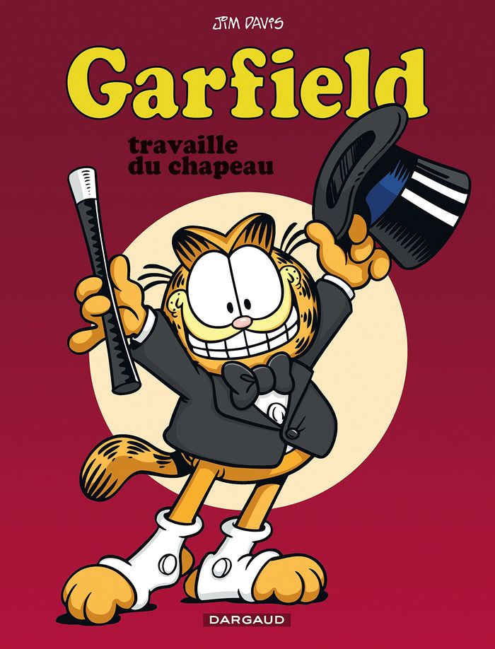 Couverture du livre « GARFIELD - TOME 19 - GARFIELD TRAVAILLE DU CHAPEAU » de Davis, librairie Les Contes Infusés à Corte