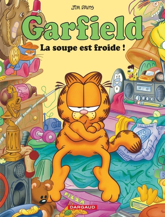 Couverture du livre « GARFIELD - TOME 21 - LA SOUPE EST FROIDE ! » de Davis, librairie Les Contes Infusés à Corte