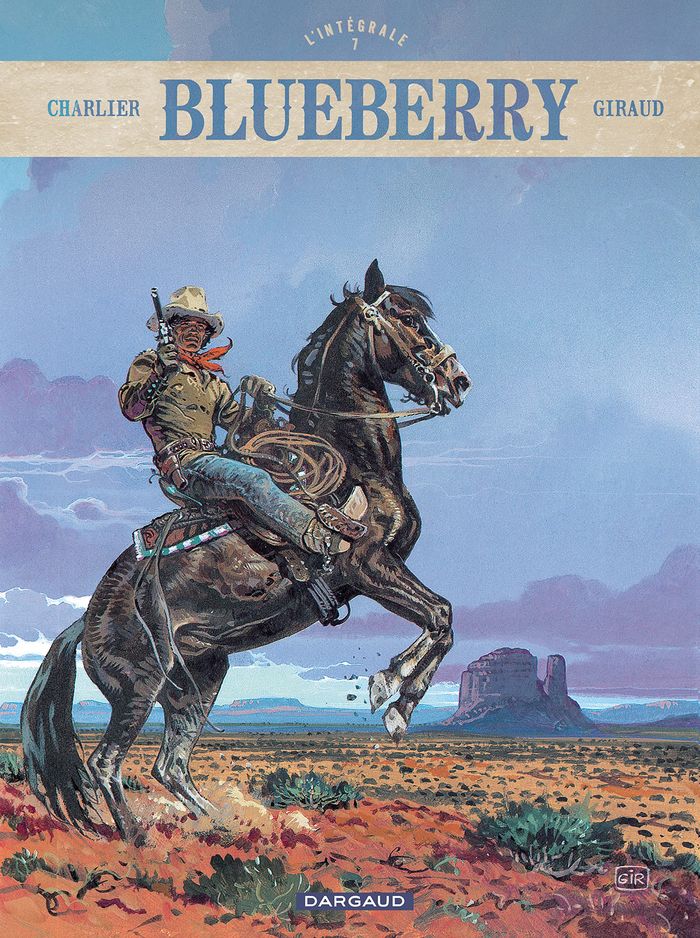 Couverture du livre « BLUEBERRY - INTEGRALES - TOME 7 - BLUEBERRY - INTEGRALE - TOME 7 » de Giraud/charlier, librairie Les Contes Infusés à Corte