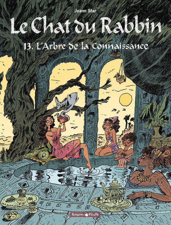 Couverture du livre « L'arbre de la connaissance » de Joann Sfar, librairie Les Contes Infusés à Corte