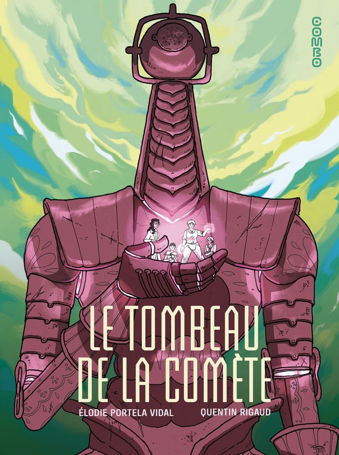 Couverture du livre « Le tombeau de la comète » de Élodie Portela Vidal, librairie Les Contes Infusés à Corte