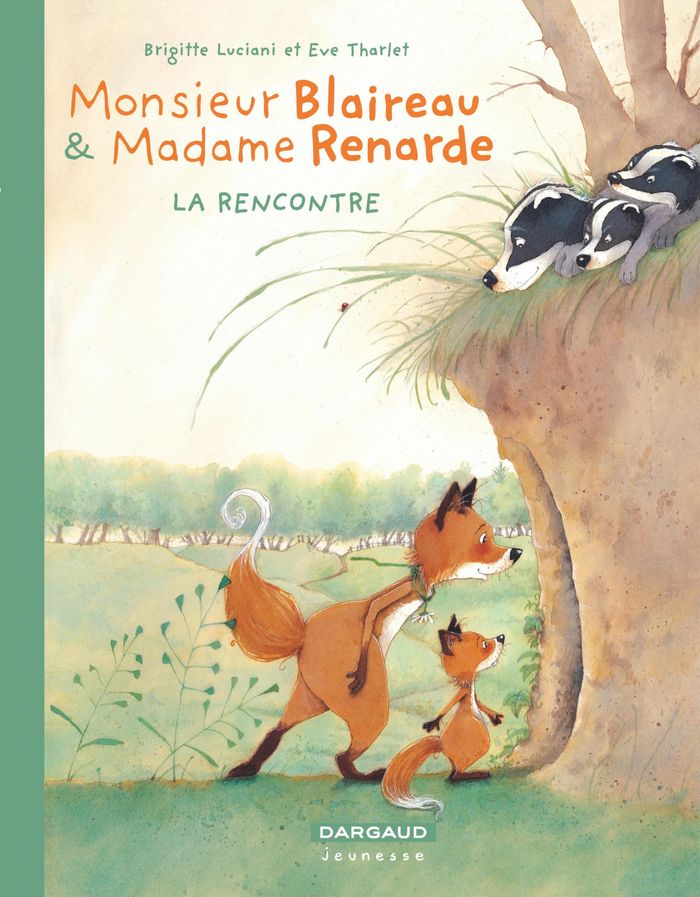 Couverture du livre « La rencontre » de Brigitte Luciani, librairie Les Contes Infusés à Corte