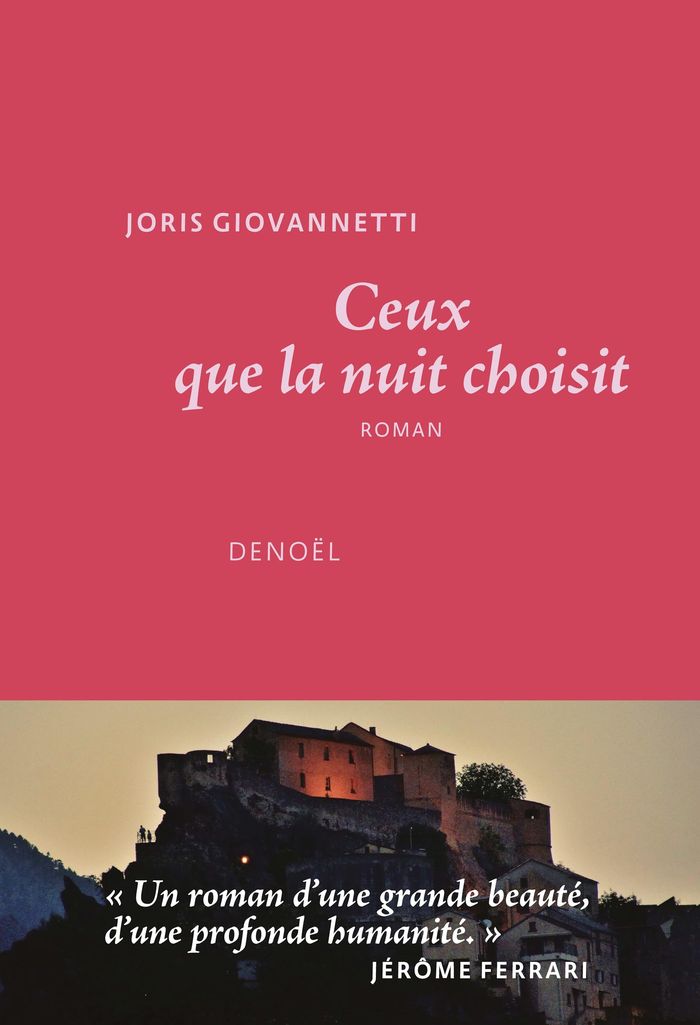 Couverture du livre « CEUX QUE LA NUIT CHOISIT » de Joris Giovannetti, librairie Les Contes Infusés à Corte