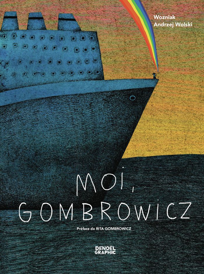Couverture du livre « Moi, Gombrowicz » de Jacek Woźniak, librairie Les Contes Infusés à Corte