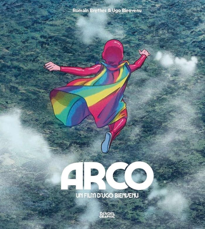 Couverture du livre « Arco : un film d'Ugo Bienvenu » de Romain Brethes, librairie Les Contes Infusés à Corte