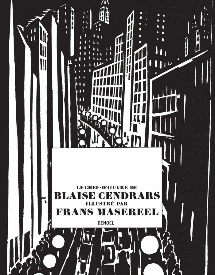 Couverture du livre « Les Pâques à New-York » de Blaise Cendrars, librairie Les Contes Infusés à Corte
