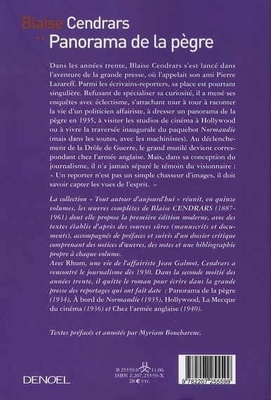 Quatrième de couverture de « TOUT AUTOUR D'AUJOURD'HUI - XIII - PANORAMA DE LA PEGRE/A BORD DE NORMANDIE/CHEZ L'ARMEE ANGLAISE/AR »