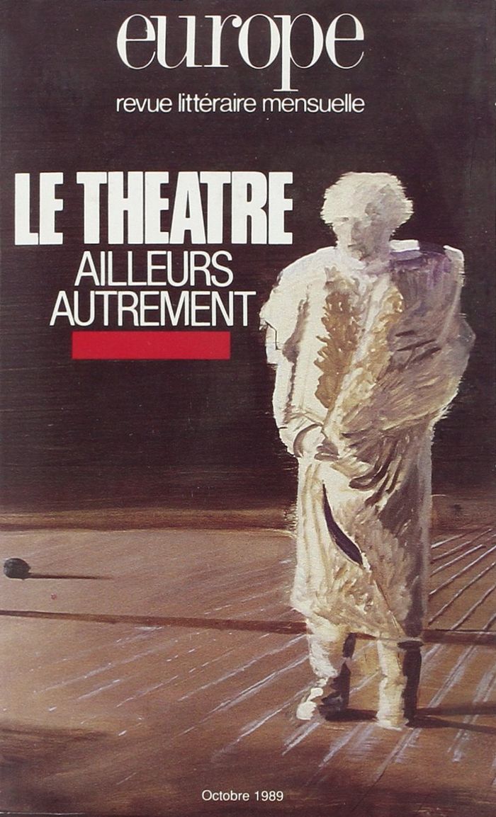 Couverture du livre « EUROPE THEATRE AILL.AUTRE » de Collectif, librairie Les Contes Infusés à Corte