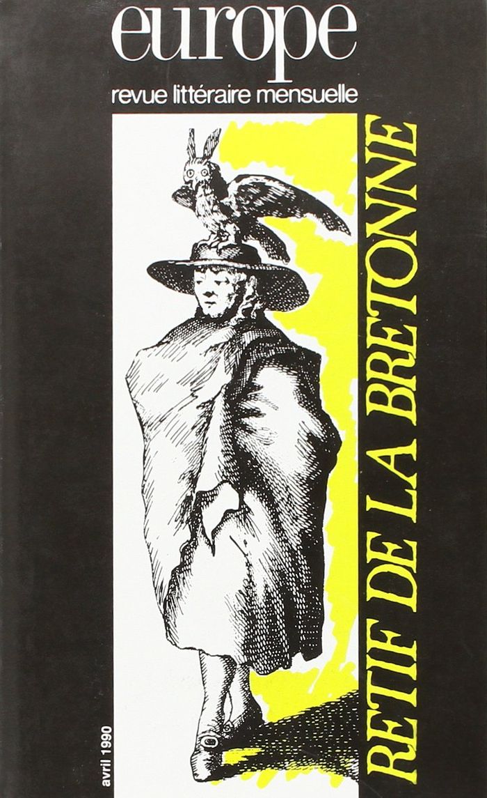 Couverture du livre « EUROPE RETIF DE LA BRETON » de Anonyme, librairie Les Contes Infusés à Corte