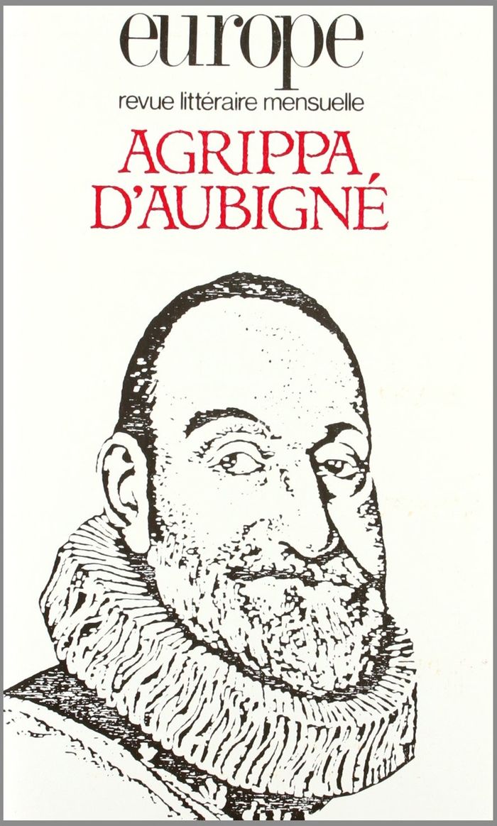 Couverture du livre « EUROPE AGRIPPA D AUBIGNE » de Anonyme, librairie Les Contes Infusés à Corte