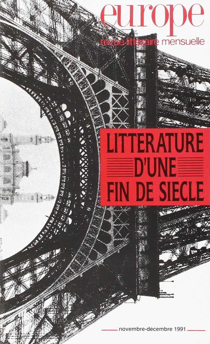Couverture du livre « EUROPE FIN DE SIEC 751 » de Anonyme, librairie Les Contes Infusés à Corte