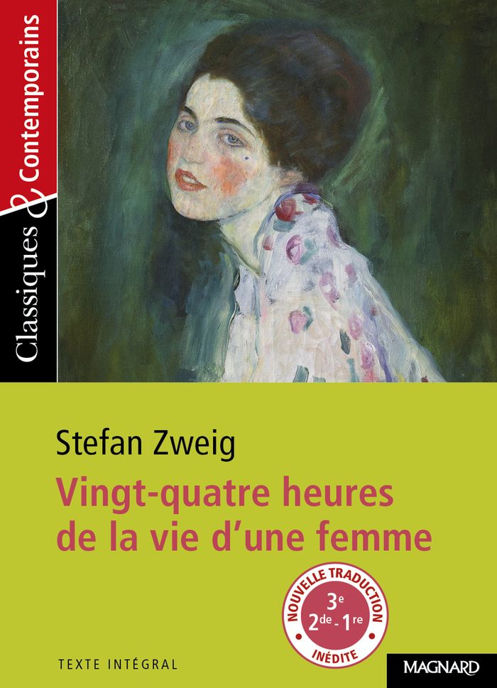 Couverture du livre « Vingt-quatre heures de la vie d'une femme » de Stefan Zweig, librairie Les Contes Infusés à Corte