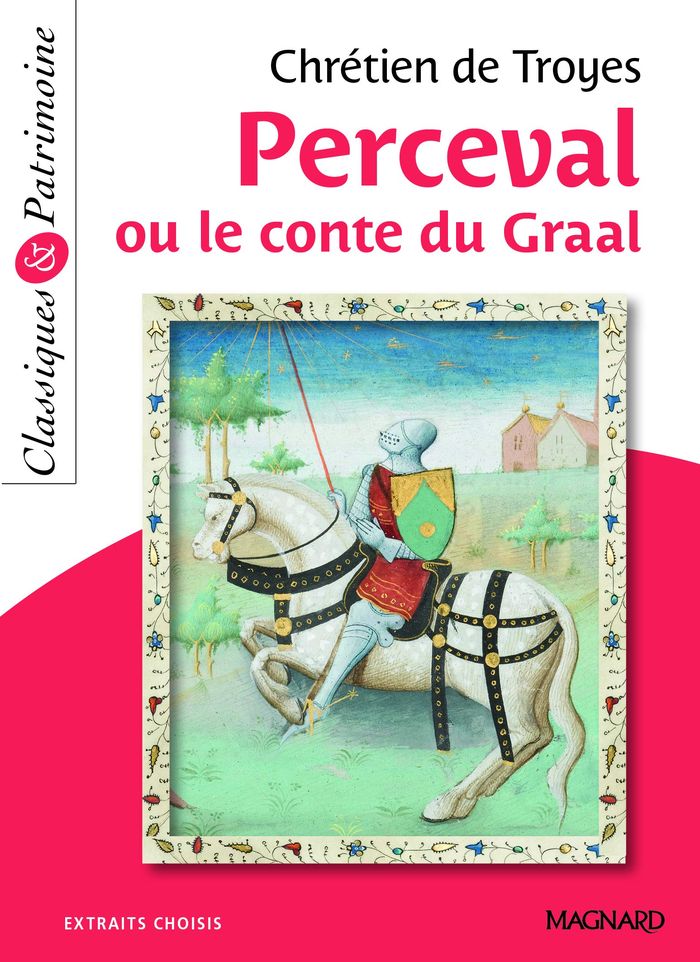 Couverture du livre « Perceval ou Le conte du Graal » de Chrétien de Troyes, librairie Les Contes Infusés à Corte