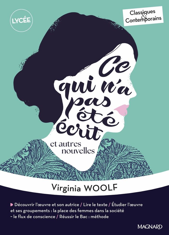 Couverture du livre « Ce qui n a pas été écrit et autres nouvelles » de Virginia Woolf, librairie Les Contes Infusés à Corte