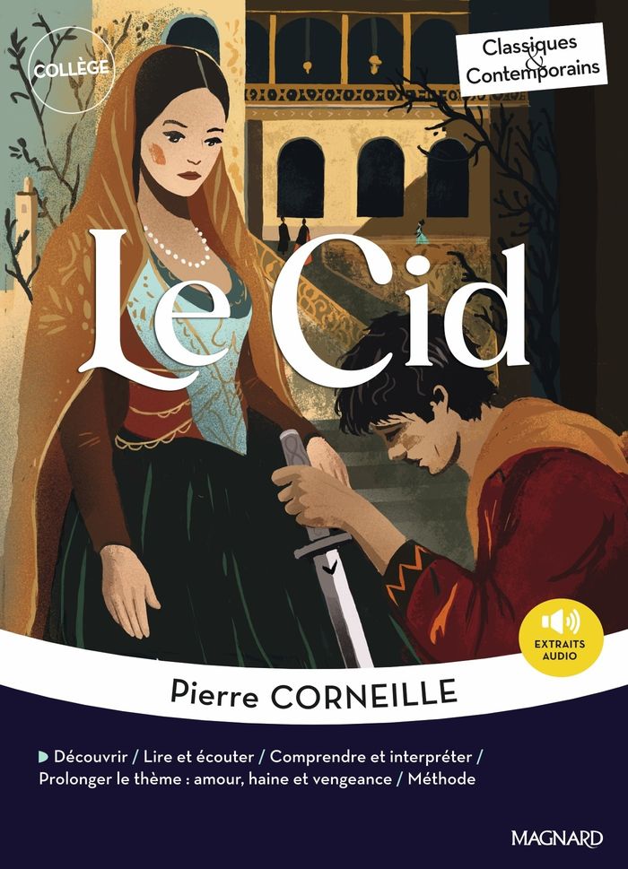 Couverture du livre « Le Cid » de Pierre Corneille, librairie Les Contes Infusés à Corte