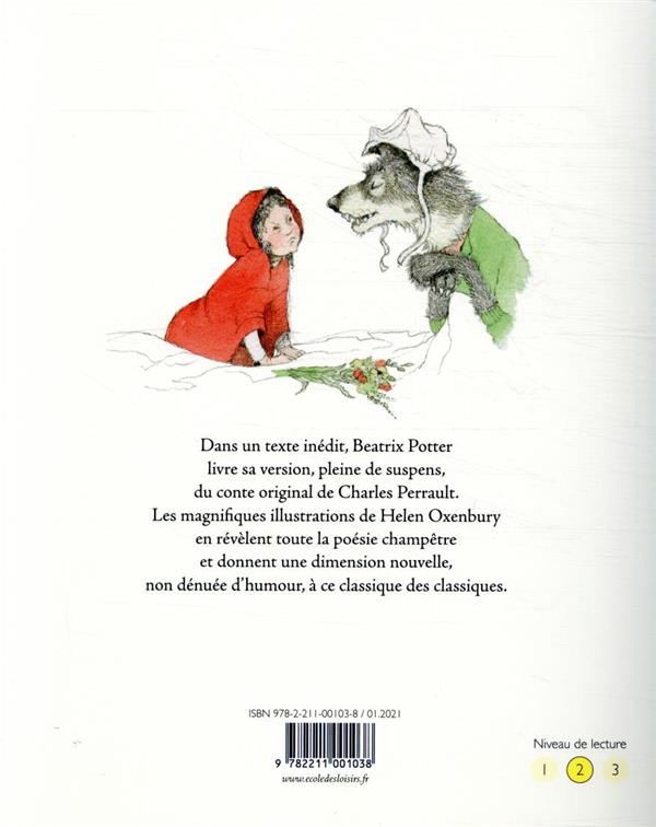 Quatrième de couverture de « Le Petit Chaperon rouge »