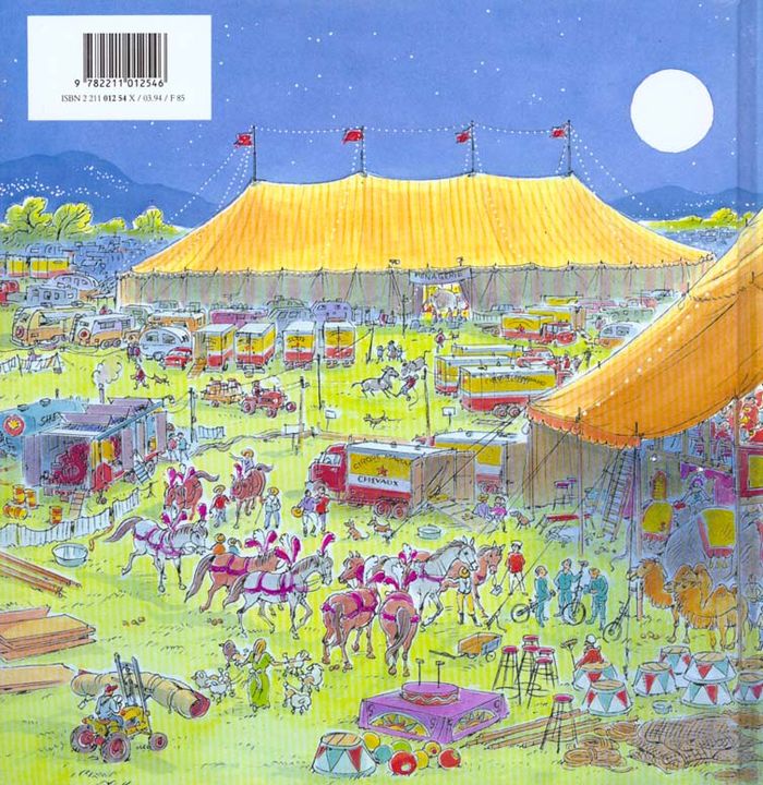 Quatrième de couverture de « CIRQUE MARIANO »