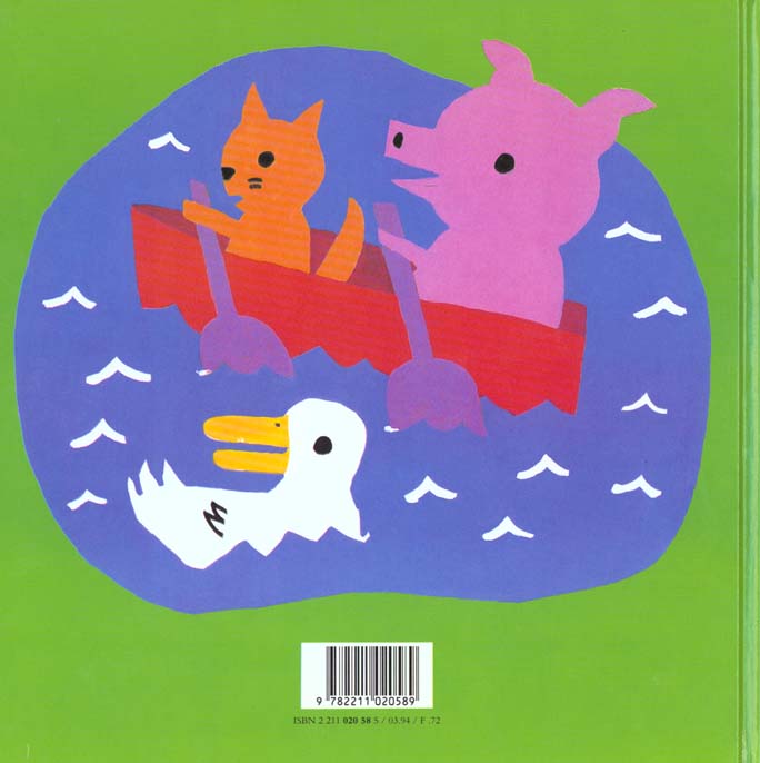 Quatrième de couverture de « LA PETITE POULE ROUSSE »