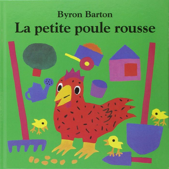 Couverture du livre « LA PETITE POULE ROUSSE », librairie Les Contes Infusés à Corte