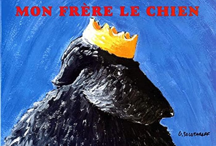 Couverture du livre « MON FRERE LE CHIEN » de Gregoire Solotareff, librairie Les Contes Infusés à Corte
