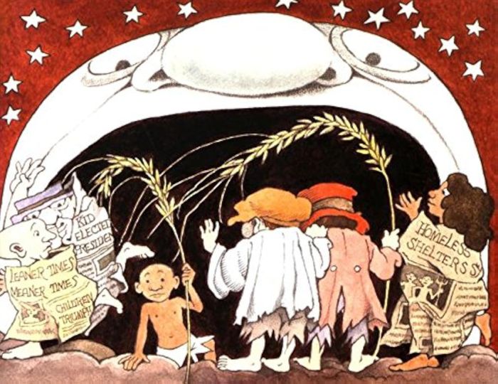 Couverture du livre « ON EST TOUS DANS LA GADOUE » de Maurice Sendak, librairie Les Contes Infusés à Corte
