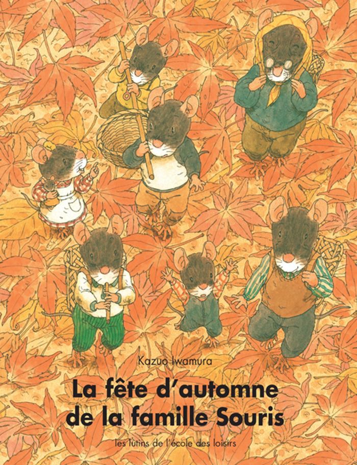 Couverture du livre « LA FETE D'AUTOMNE DE LA FAMILLE SOURIS », librairie Les Contes Infusés à Corte